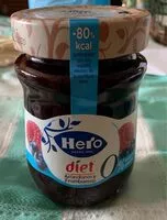 Mängden socker i Mermelada arandanos y frambuesas