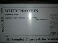 Mängden socker i Whey Protein
