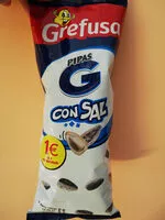 Mängden socker i pipas grefusa con sal