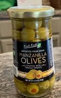 Mängden socker i Imported Manzanilla Olives Stuffed With Minced Pimento