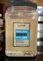 Mängden socker i Roasted & Salted Cashews Halves & Pieces