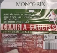 Mängden socker i Chair à saucisse