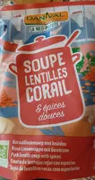 Mängden socker i soupe lentilles corail