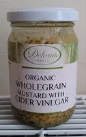Mängden socker i Organic Wholegrain Mustard with Cider Vinegar