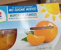 Mängden socker i Mandarin oranges no sugar