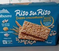 Mängden socker i Riso su Riso cracker