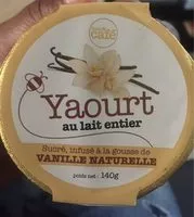 Mängden socker i Yaourt au lait entier, sucré, infusé à la gousse de vanille