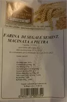 Mängden socker i Farina di segale macinata a pietra