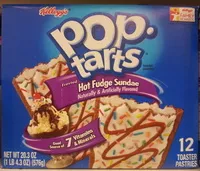 Mängden socker i Pop Tarts Hot Fudge Sundae