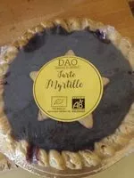 Mängden socker i Tarte myrtille