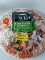 Mängden socker i Very Veggie Supreme Pizza