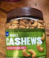 Mängden socker i Whole Cashews