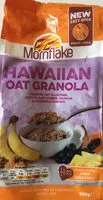 Mängden socker i Hawaiian oat granola