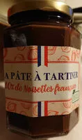 Mängden socker i Pâte à tartiner 40% de noisette d'Aquitaine et cacao