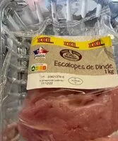 Mängden socker i Escalopes de dinde