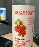 Mängden socker i Revitalizing tea tonic strawberry hibiscus rose
