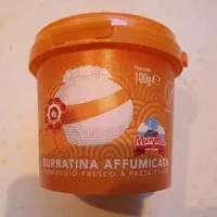 Mängden socker i Burratina Affumicata