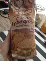 Mängden socker i Pane intégrale 