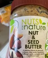Mängden socker i Nut & Seed Butter