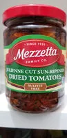Mängden socker i juilienne cut sun-dried tomatoes
