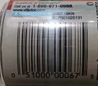 Mängden socker i V8 Low Sodium