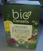 Mängden socker i Infusion Premiers Frissons