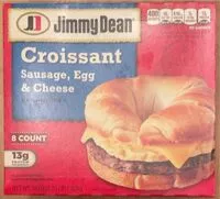 Mängden socker i Croissant Sausage, Egg & Cheese