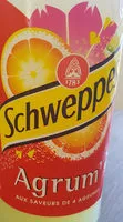 Mängden socker i schweppes Agrum'