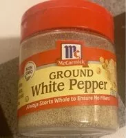 Mängden socker i Ground White Pepper
