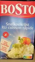 Mängden socker i Riz cuisson rapide