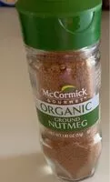 Mängden socker i Organic ground nutmeg