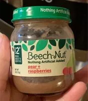 Mängden socker i pear&raspberries