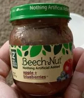 Mängden socker i Apple + blueberries