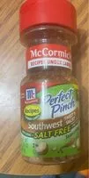 Mängden socker i Perfect pinch Southwest salt free