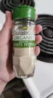 Mängden socker i McCormick Organic Ground white pepper