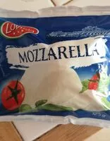 Mängden socker i Mozzarella