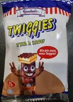 Mängden socker i twiggies - tiramisu