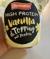 Mängden socker i High Protein  Vanilla &. Topping