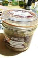 Mängden socker i Terrine de campagne aux châtaigne