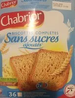 Mängden socker i Biscoettes completes sans sucres ajoutés