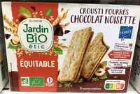 Mängden socker i Crousti fourres chocolat noisette