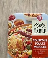 Mängden socker i Couscous poulet merguez