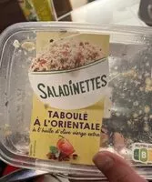 Mängden socker i Taboulé à l’orientale à l’huile d’olive vierge extra
