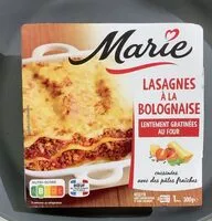 Mängden socker i Lasagnes à la bolognaise