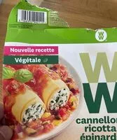 Mängden socker i WW  cannelloni ricotta