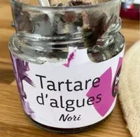 Mängden socker i Tartare d’algues nori