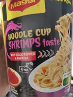 Mängden socker i Magic Asia Noodle Cup Shrimp taste
