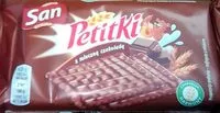 Mängden socker i Petitki w czekoladzie mlecznej