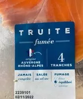 Mängden socker i Truite fumée