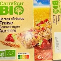 Mängden socker i Barre céréales fraise